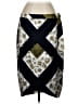 Ted Baker London 100% Polyester Argyle Ivory Formal Skirt Size 12 (5) - photo 1