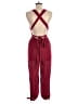 Lulus Solid Burgundy Jumpsuit Size M - photo 2