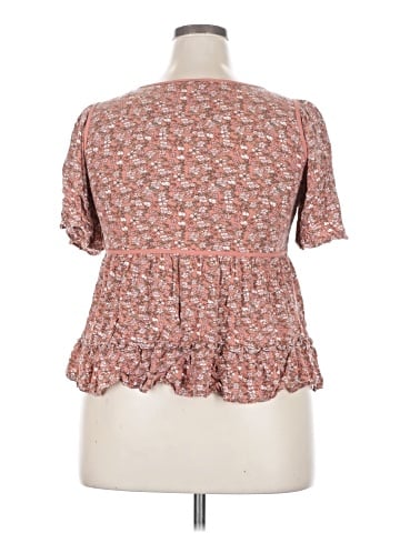 Rewind Short Sleeve Blouse (view 2)