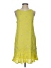 Leifnotes 100% Rayon Yellow Casual Dress Size 2 - photo 1