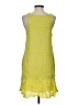 Leifnotes 100% Rayon Yellow Casual Dress Size 2 - photo 2