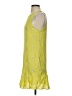 Leifnotes 100% Rayon Yellow Casual Dress Size 2 - photo 5