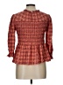 Cato Red 3/4 Sleeve Blouse Size L - photo 2