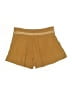 Elevenses 100% Viscose Solid Gold Shorts Size 0 - photo 2