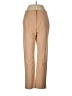 Allegra K Solid Tan Khakis Size L - photo 1