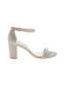 Stuart Weitzman Silver Gold Sandals Size 6 1/2 - photo 1