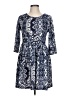 Mary McFadden Paisley Blue Casual Dress Size 12 - photo 1