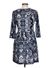 Mary McFadden Paisley Blue Casual Dress Size 12 - photo 2