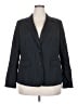 Lane Bryant Stripes Black Blazer Size 18 - photo 1