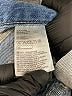 H&M 100% Cotton Hearts Blue Jeans Size 10 - photo 8