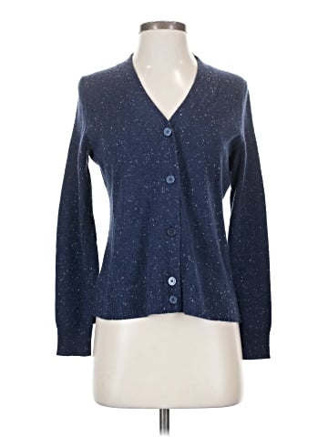 Aqua Cashmere Cardigan (view 1)