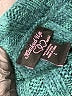 Hooked Up 100% Acrylic Teal Turtleneck Sweater Size L - photo 7
