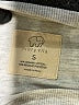 Ivory Ella Stripes Silver Pullover Sweater Size S - photo 7