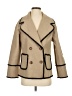 Story On Chevron-herringbone Tan Coat Size S - photo 1