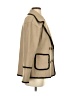 Story On Chevron-herringbone Tan Coat Size S - photo 4
