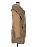 Elevenses Tan Wool Coat Size 6 - photo 4