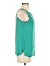 Naked Zebra 100% Polyester Teal Sleeveless Blouse Size M - photo 4