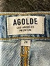 AGOLDE Blue Denim Shorts Size 24 waist - photo 3