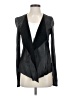 Michael Stars 100% Leather Black Cardigan Size M - photo 1