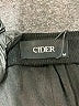 Cider 100% Polyester Solid Black Skort Size M - photo 3
