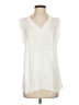 CAbi 100% Polyester Ivory Sleeveless Blouse Size S - photo 1