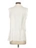 CAbi 100% Polyester Ivory Sleeveless Blouse Size S - photo 2