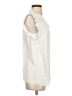 CAbi 100% Polyester Ivory Sleeveless Blouse Size S - photo 4