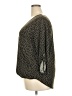 Beacon Black Gray Long Sleeve Blouse Size XXL - photo 5