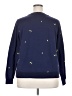 Gloria Vanderbilt Stars Blue Sweatshirt Size XXL - photo 2