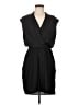 BCBGeneration 100% Polyester Solid Black Cocktail Dress Size 8 - photo 1