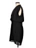 BCBGeneration 100% Polyester Solid Black Cocktail Dress Size 8 - photo 5