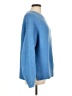 Zara Solid Blue Pullover Sweater Size L - photo 4