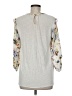 Dolan 100% Polyester Ivory 3/4 Sleeve Blouse Size M - photo 2