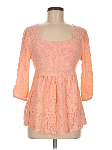 Torrid 3/4 Sleeve Blouse (view 1)