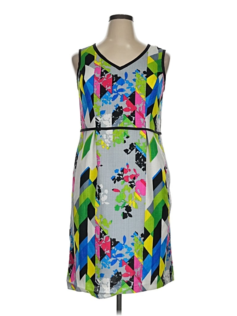 Pre-owned Nine West Cocktail Dress In Gray