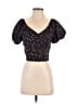 Unbranded Black Short Sleeve Top Size M - photo 1