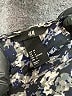 H&M 100% Polyester Print Blue Cocktail Dress Size 4 - photo 7