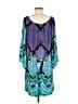 Unbranded Paisley Blue Casual Dress Size M - photo 2