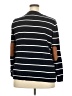 Market and Spruce Stripes Black Pullover Sweater Size 2X - photo 2