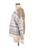 ASPEN Chevron-herringbone Ivory Pullover Sweater Size L - photo 5