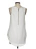 CAbi 100% Polyester White Sleeveless Blouse Size S - photo 2