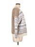 ASPEN Chevron-herringbone Ivory Pullover Sweater Size L - photo 4