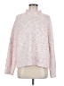 Ann Taylor LOFT Tweed Pink Turtleneck Sweater Size M - photo 1