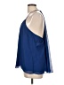 Jennifer Lopez 100% Polyester Blue Sleeveless Blouse Size L - photo 5