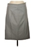 Express Solid Gray Formal Skirt Size 8 - photo 1