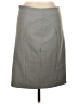 Express Solid Gray Formal Skirt Size 8 - photo 2