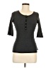 James Perse Gray 3/4 Sleeve T-Shirt Size Med (2) - photo 1
