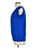Lock & Love Blue Short Sleeve Top Size L - photo 5