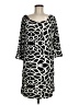 Haani Graphic Black Casual Dress Size M - photo 1