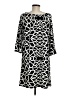 Haani Graphic Black Casual Dress Size M - photo 2